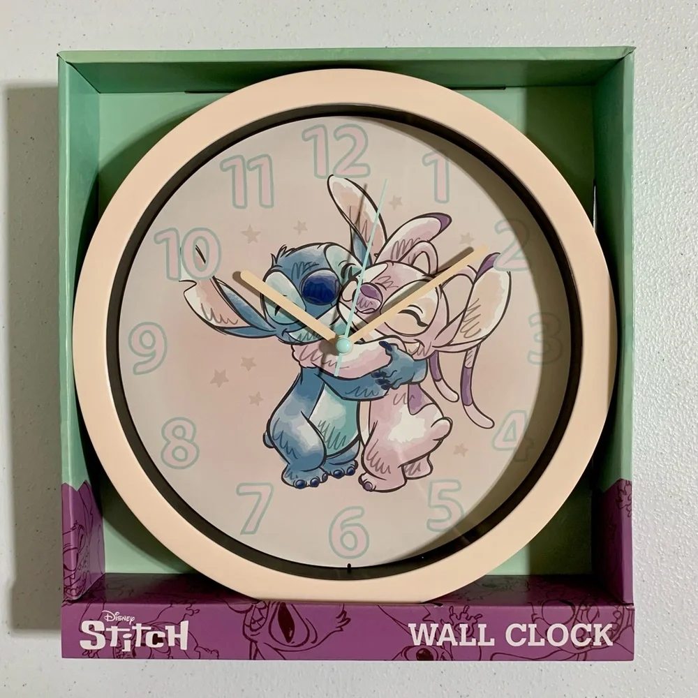 Disney Lilo and Stitch Analog Wall Clock-New in Box